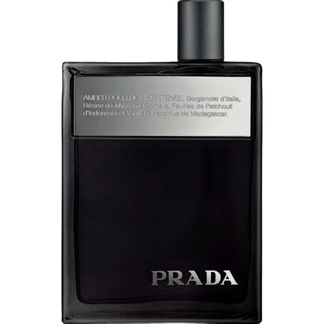 prada pour homme amber intense|Prada amber aftershave balm.